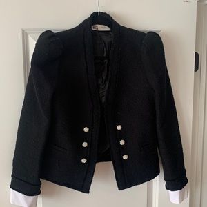 Black Zara jacket 2020 NWOT